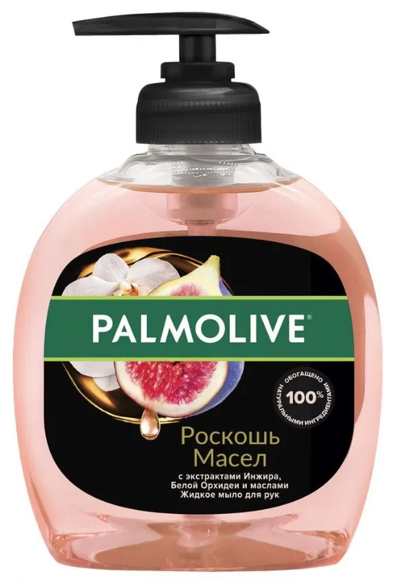 PALMOLIVE мыло жидкое роскошь масел инжир и белая орхидея 300мл