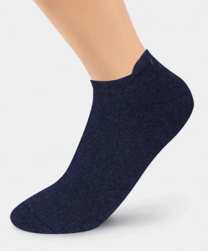 CLEVER носки женские Д202М меланж т.синий р.23