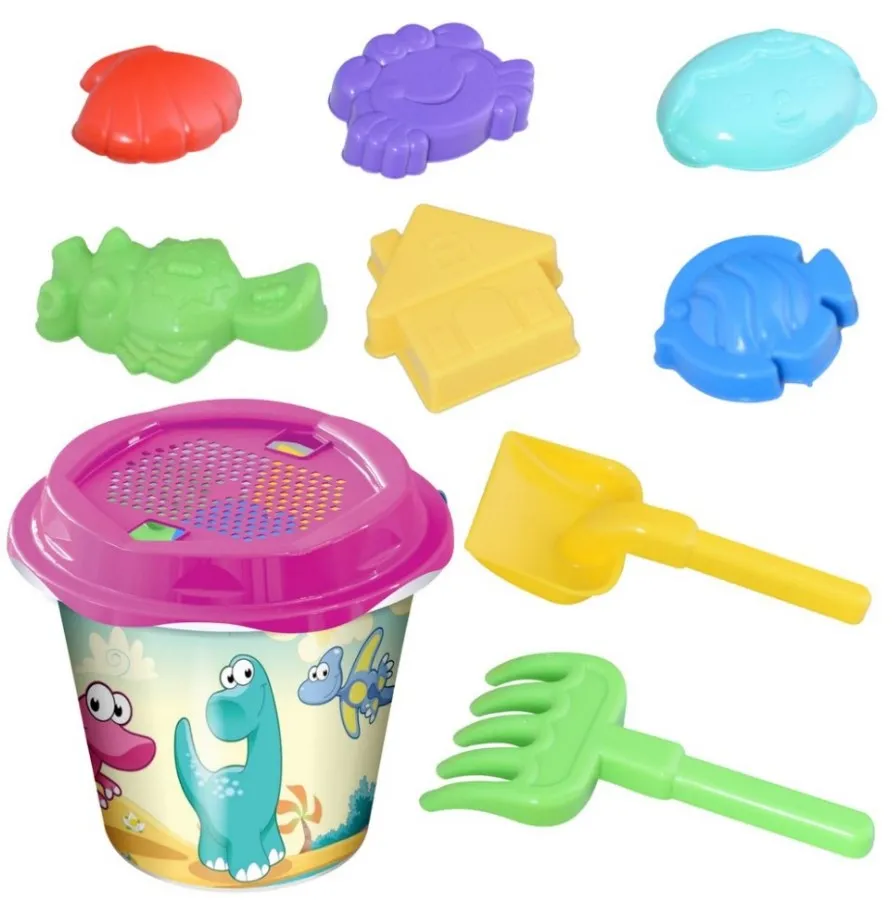 Набор д/песочницы динозавры 10пред МТ90-223