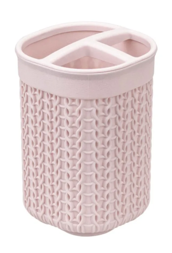 ВЯЗАНИЕ подставка д/зубных щеток цв.чайная роза М2240/13