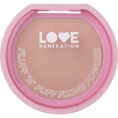 LOVE GENERATION пудра д/лица фиксирующая fluff n puff, тон 03