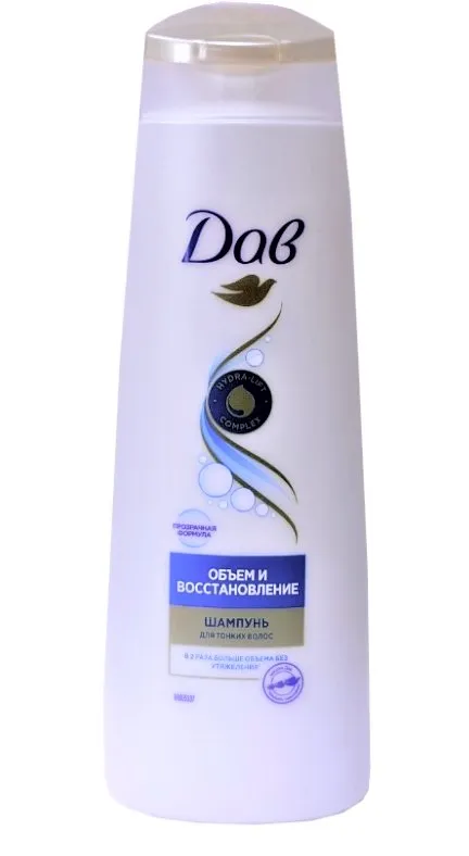 DOVE шампунь д/волос объем и восстановление 250мл