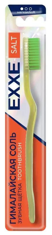 EXXE щетка зубная гималайская соль мягкая