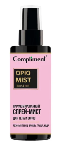 COMPLIMENT спрей-мист д/тела и волос парфюмированный opio 110мл