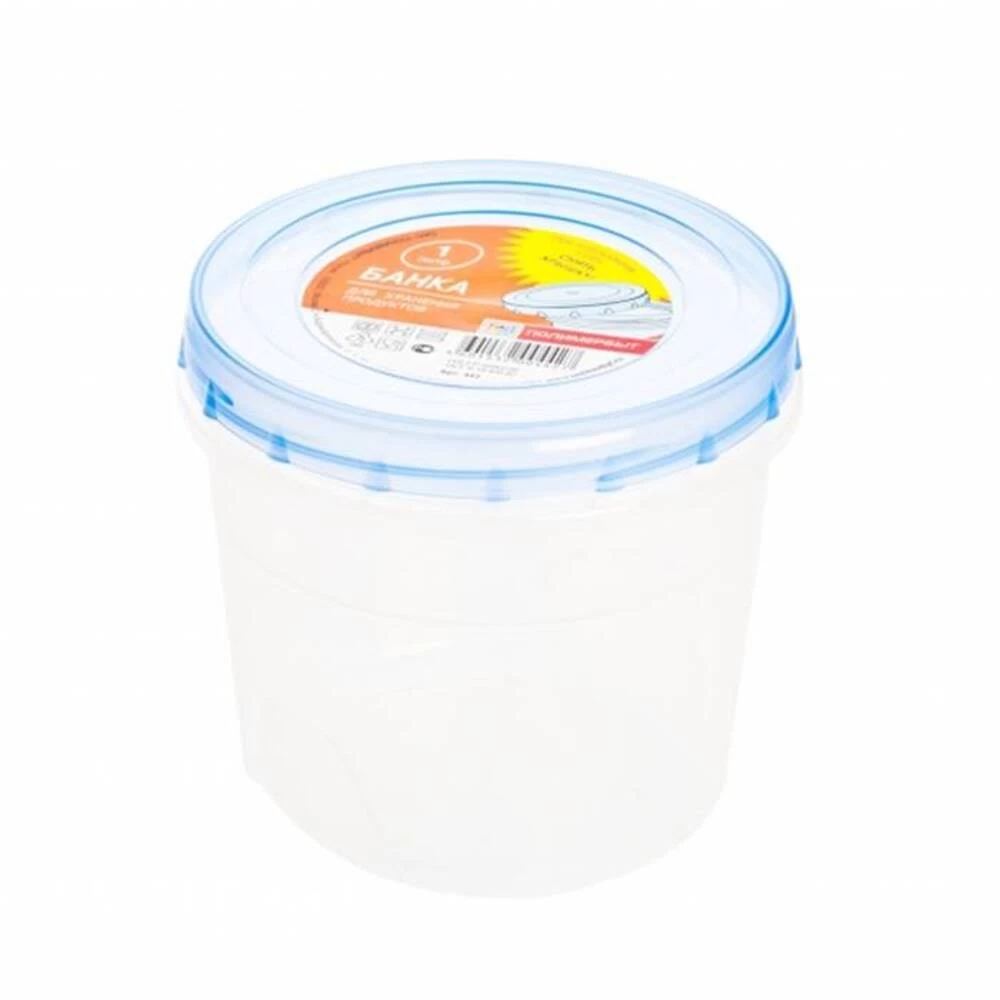 Банка д/хранения продуктов с закручивающейся крышкой 1л C442/30