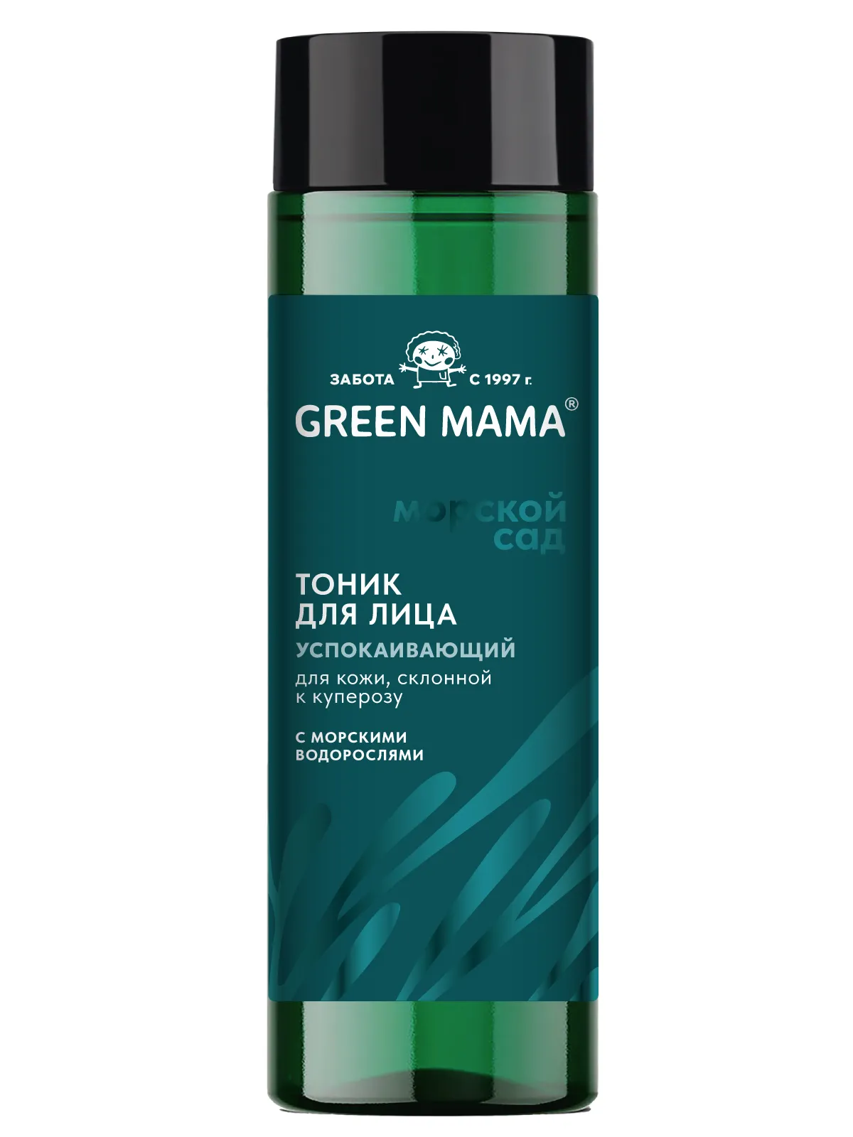 GREEN MAMA тоник д/лица успокаивающий с морскими водорослями 200мл