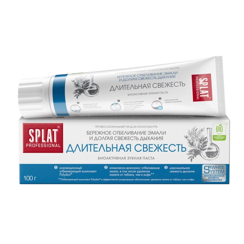 SPLAT PROFESSIONAL паста зубная длительная свежесть 100г