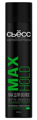 СЬЁСС лак д/волос максимально сильная фиксация max hold 400мл