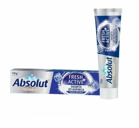 ABSOLUT Professional паста зубная fresh active антибактериальная 110г