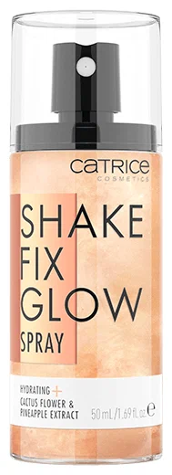 CATRICE спрей фиксирующий с эффектом сияния shake fix glow spray