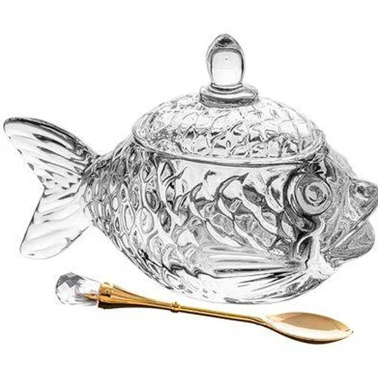 LEFARD Muza икорница рыбка 110мл 15,5*7,5*10см 355-232