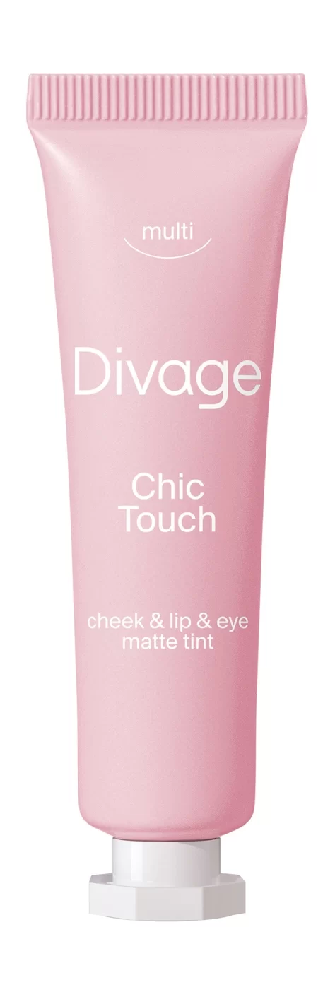 DIVAGE кремовый тинт д/щек, губ и глаз chic touch matte tint т.02