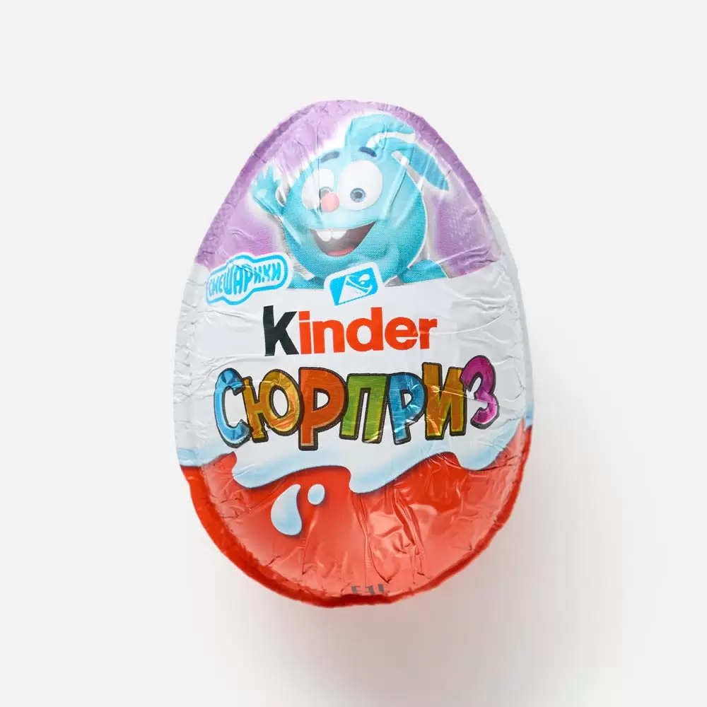 Яйцо шоколадное с сюрпризом Киндер (Сюжет) 20г; 36