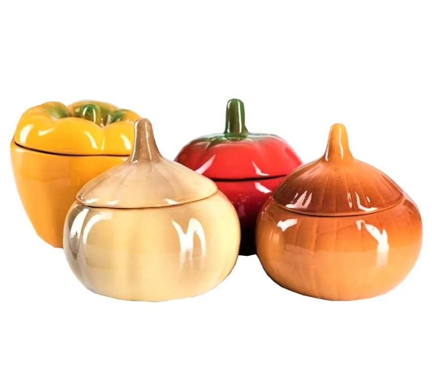 Набор горшков для запекания весёлая семейка 4х0,25л 1395474