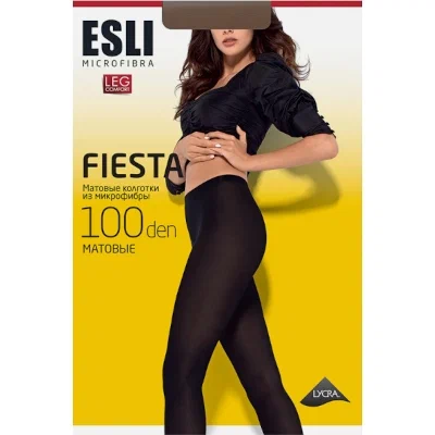 ESLI колготки женские fiesta 100 22С-40СПЕ р.4 nero