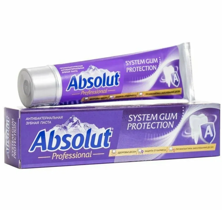 ABSOLUT Professional паста зубная system gum protection защита десен 110г