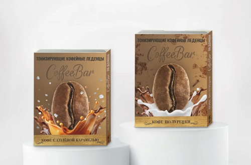 COFFEEBAR карамель леденцовая кофе с соленой карамелью 10шт