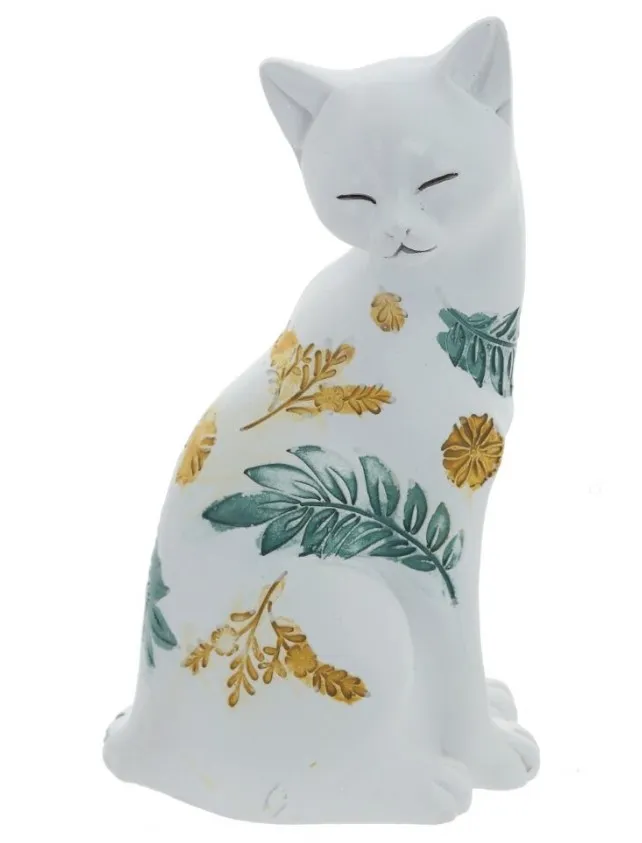 Фигурка декоративная кошка 8,5*7*15см 796916