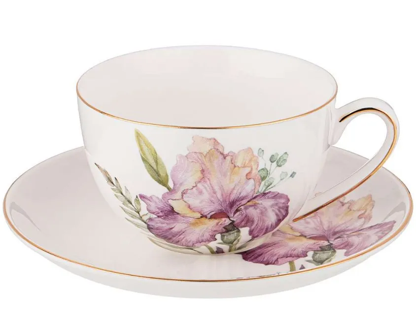 LEFARD Irises чайная пара 280мл 590-332