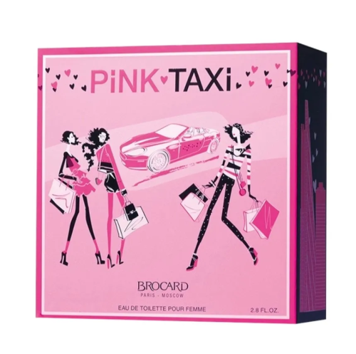 BROCARD туалетная вода д/женщин pink taxi 50мл