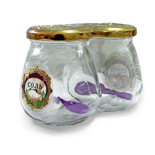 LARANGE набор д/хранения специй соль и перец 2*260мл 626076