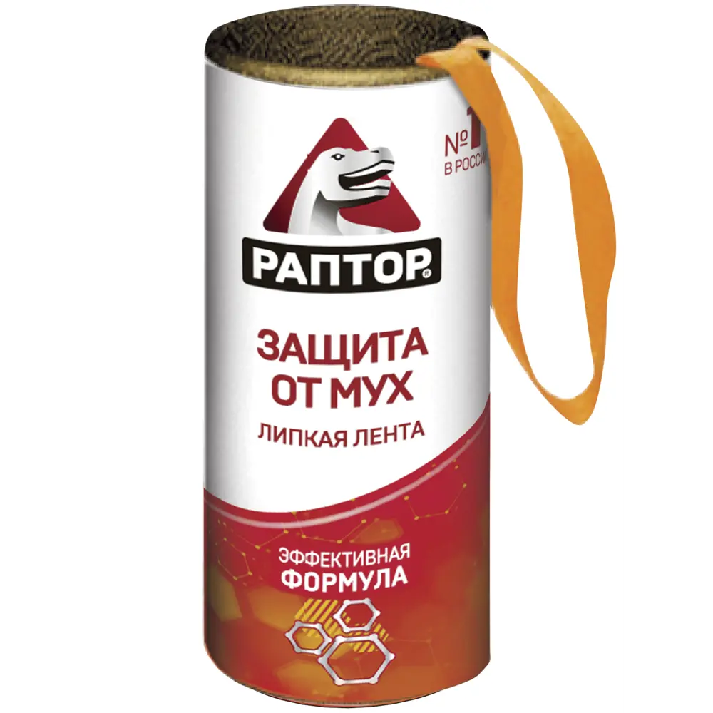 RAPTOR лента от мух липкая в гофрокоробе/600