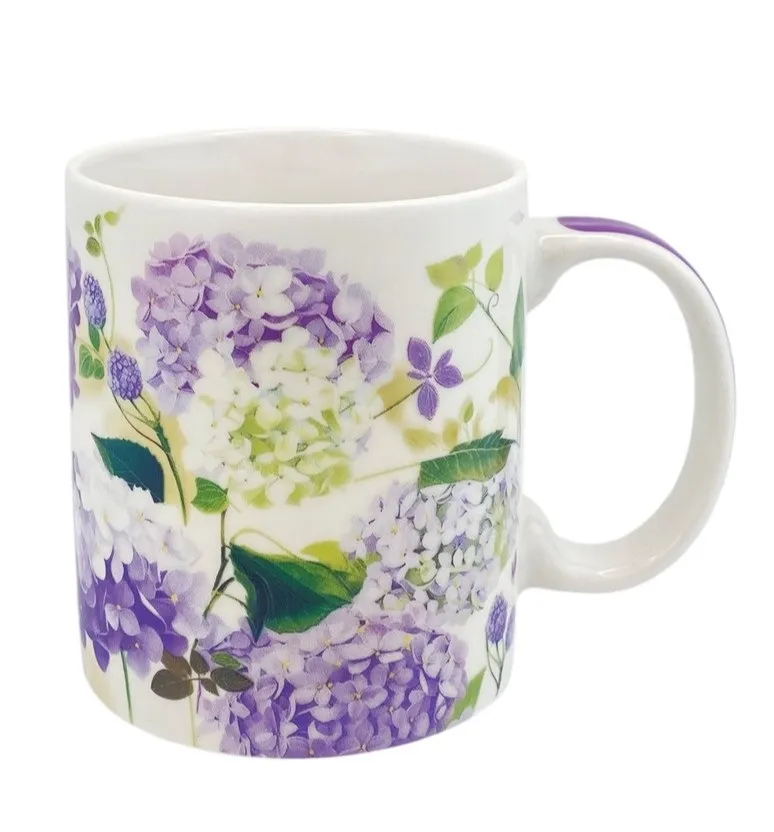 NATAM кружка 350мл гортензия CHGG-1