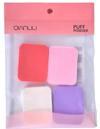 ЧУДОДОМ набор спонжей косметических 4шт 5,2 *4,2см 10320-0504                                      