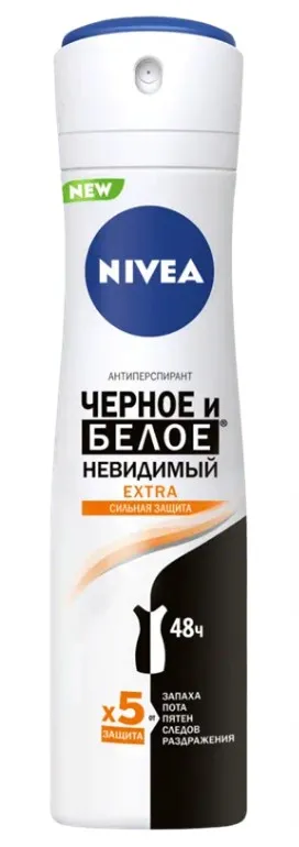 NIVEA антиперспирант жен. невидимый extra 150мл спрей 83486