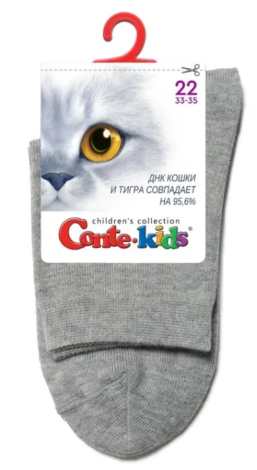 CONTE носки детские 3D SOCKS 24С-70СП серый р.22