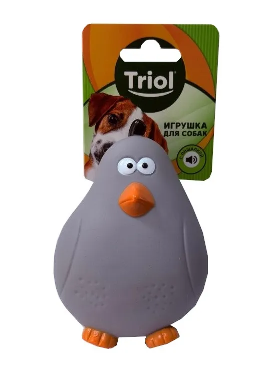 TRIOL игрушка д/собак птица 12см