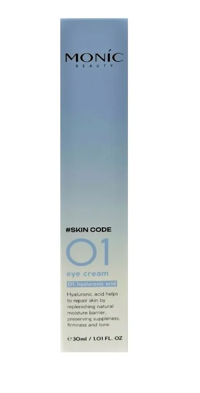 MONIC BEAUTY Skin Code 01 крем д/век гиалуроновая кислота 30мл