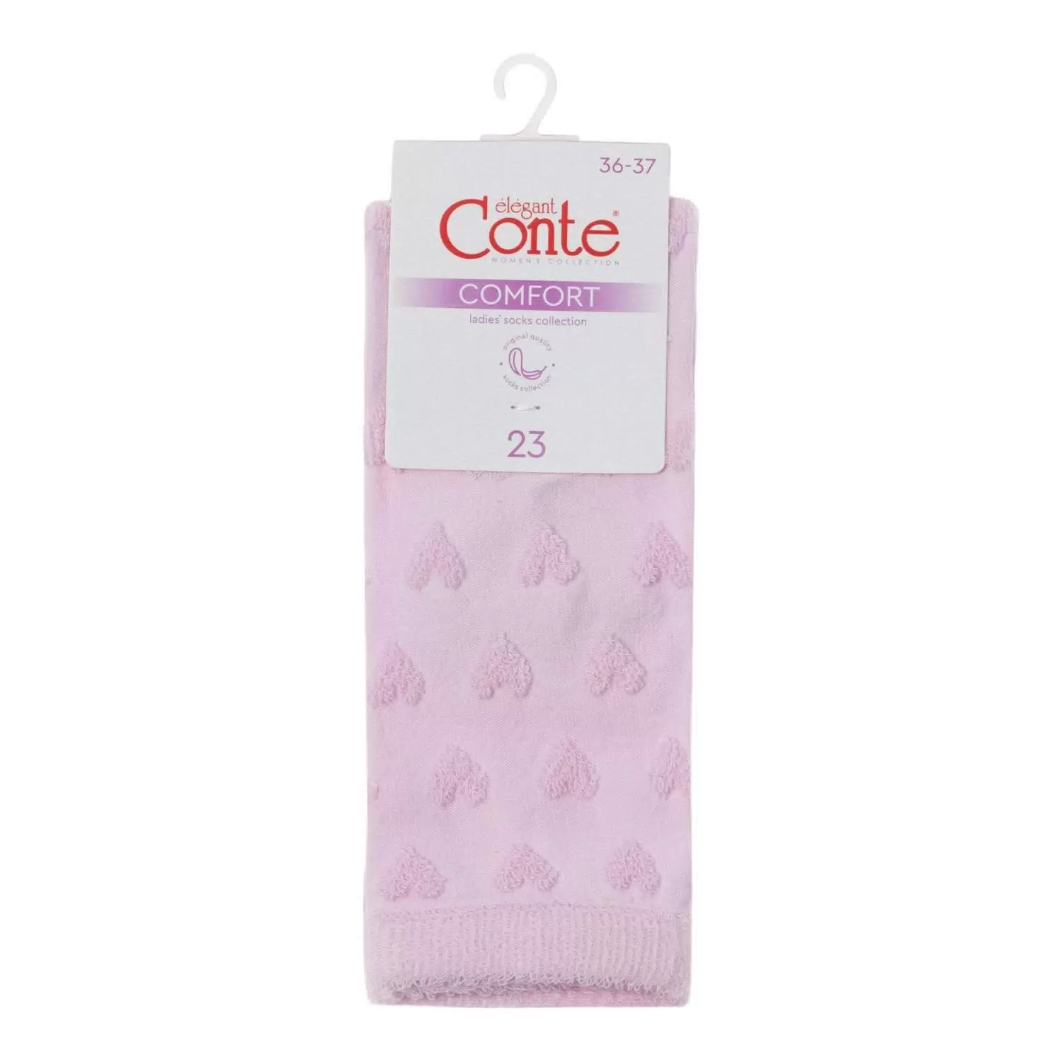 CONTE носки женские comfort махровые 23С-17СП св.розовый р.23-25