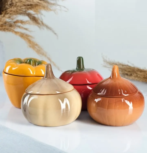 Горшок д/запекания перчик, лук 0,25л 1395474