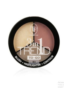 TRIUMPH палетка д/контуринга лица trend to-go т.83