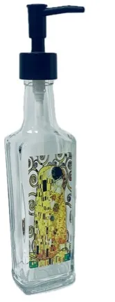 LARANGE Густав Климт бутылка д/масла и соусов с дозатором стекло черный 250мл 01595-08301