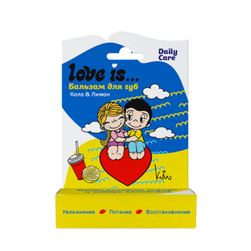 GALANT COSMETIC бальзам д/губ love is…кола-лимон 4,2г