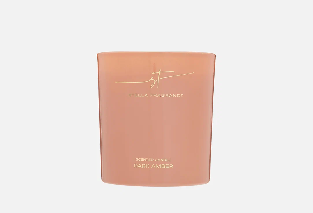STELLA FRAGRANCE свеча аромат. dark amber 160г