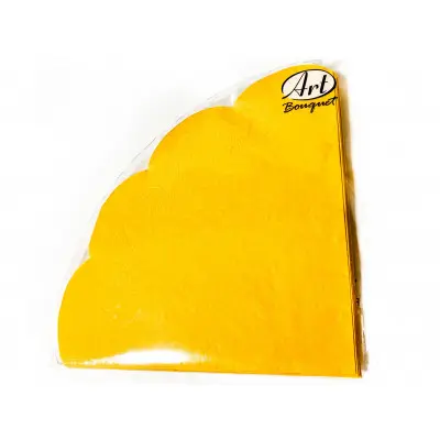 BOUQUET Art rondo салфетки столовые желтый 3сл. 12л