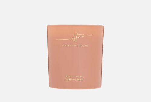 STELLA FRAGRANCE свеча аромат. dark amber 160г
