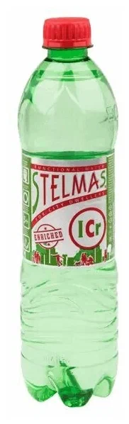 СТЭЛМАС вода газированная цинк селен 600мл