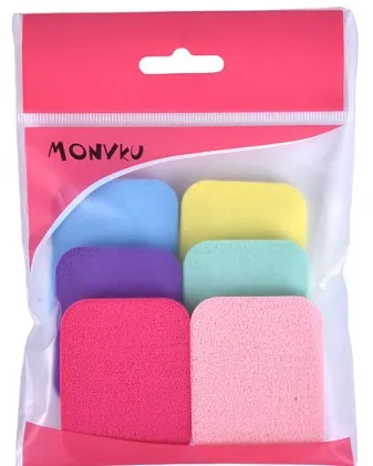ЧУДОДОМ набор спонжей косметических 6шт 5,5*4,5см 10320-0438_