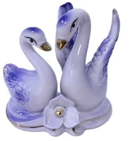 Статуэтка лебеди пара 7,5см*7,5см KL-304 14622