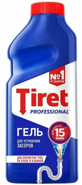 TIRET гель д/чистки труб professional 500мл