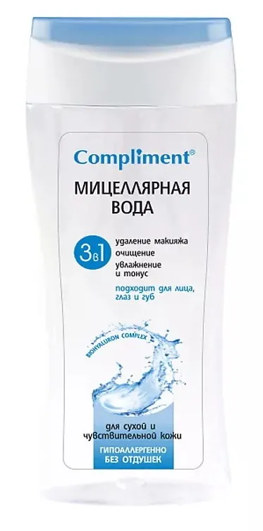 COMPLIMENT мицеллярная вода 3в1 200мл
