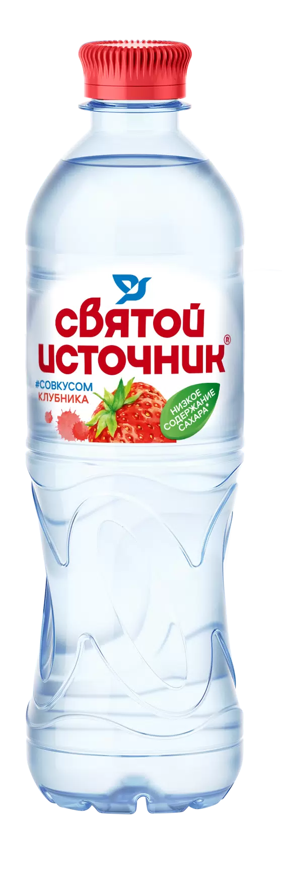 СВЯТОЙ ИСТОЧНИК вода питьевая негазированная со вкусом клубники 0,5л/12 пэт