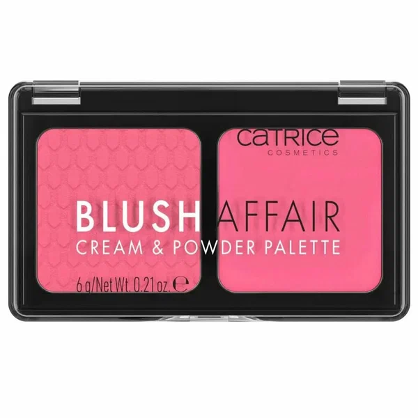 CATRICE палетка румян blush affair cream&powder palette т.020