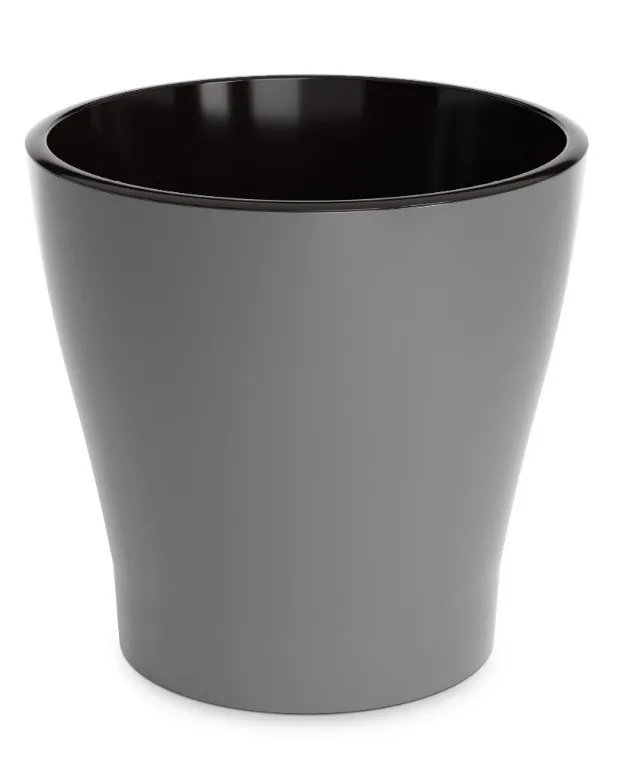 Кашпо лея цв.серый 3,6л М7935
