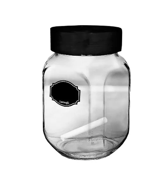 LARANGE банка д/хранения стекло меловой дизайн 650мл 00825-00872__
