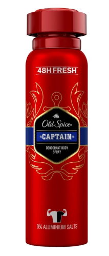 OLD SPICE антиперспирант captain 150мл спрей